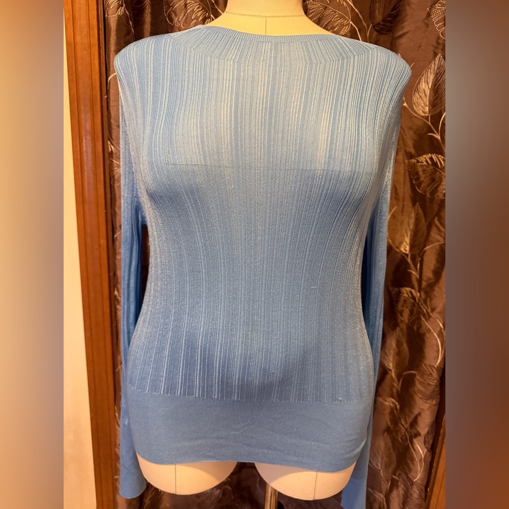 rag & bone Light Blue Sweater Size L